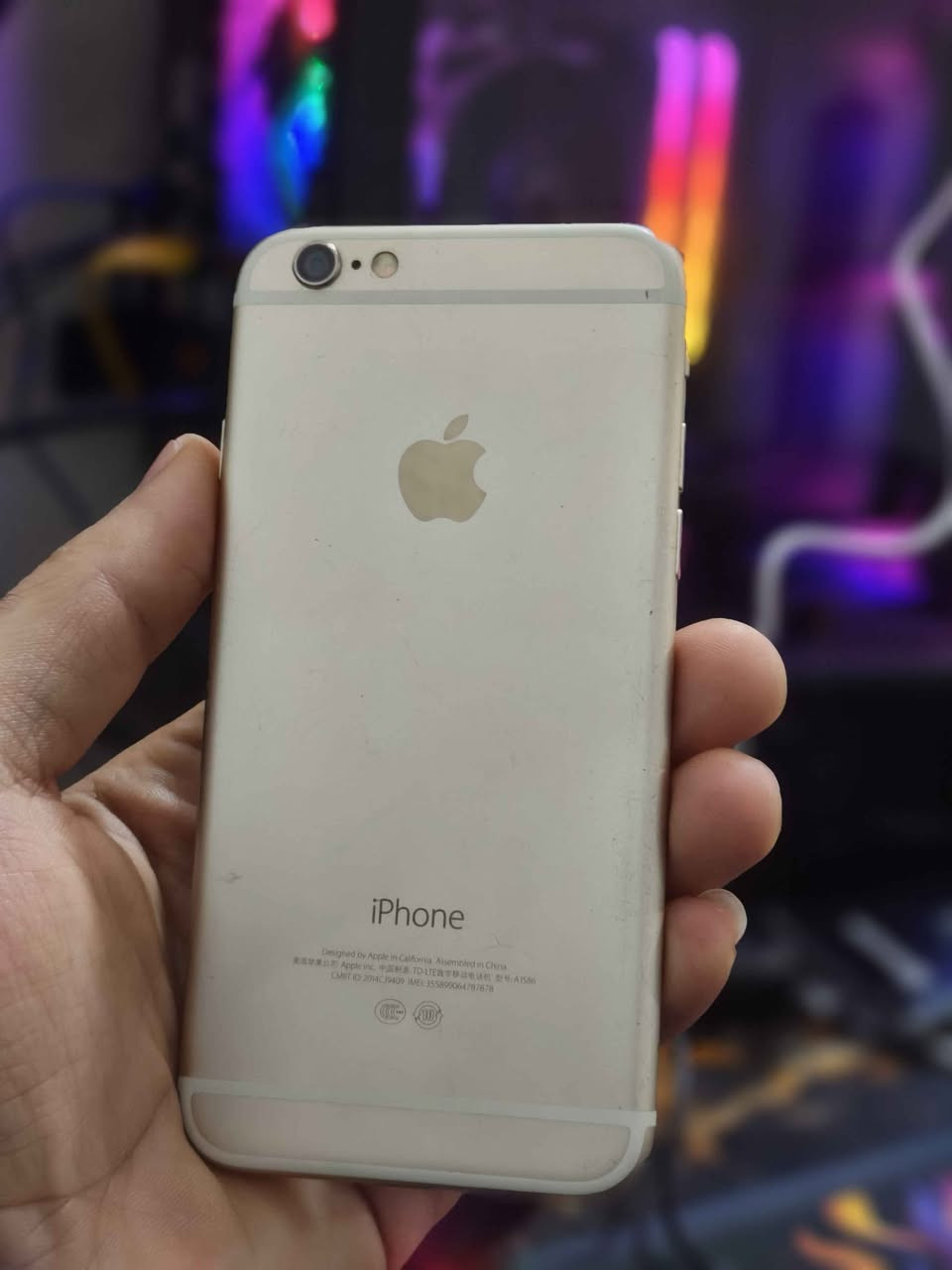 ايفون 6 

الذاكرة :64GB
البطارية : 90%
نضافة كلش حلوه وكله شغال 
الملحقات فقط حافظة 

متوفر توصيل جميع المحافظات و داخل العمارة عمارة, ميسان


**إذا كنت صاحب هذا الإعلان وتريد حذفه لأي سبب، رجاءا أرسل رسالة إلى الدعم الفني**