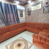 ديوان زاويتين فول نظافه ١٠٠ بل١٠٠ قياس ١١ متر خشب موصل فصال الاتصال عل...