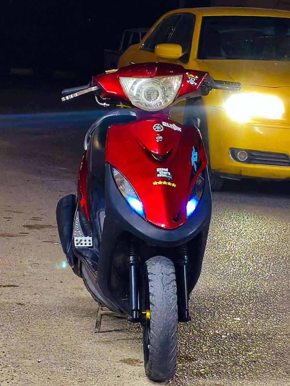 مرخصة مدير الكروب للبيع دراجه ماكس عدله مكينه مزوده 55 خاص ماكو خابر وبيك خير ودلل ***********
