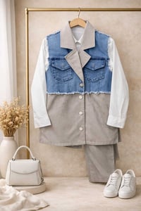 طقم بناتي • خامة درجة أولى • قياسات ١-١٢ سنة