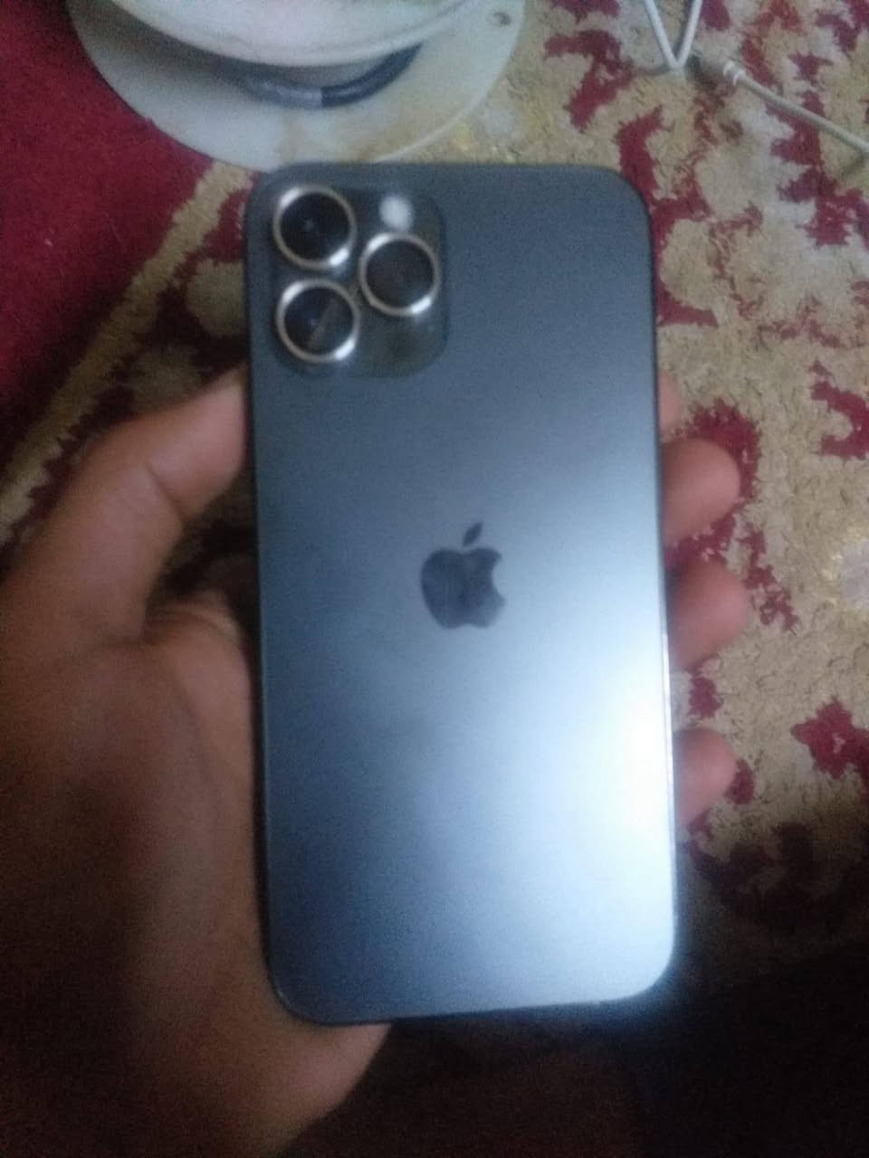 السلام عليكم ايفون ١٢ برو ماكس نموذج M بطاريه 92 جهاز نضيف كلش فقط شاشه مبدله وكاله من ابل السعر 425 وبي مجال للاتصال ***********
