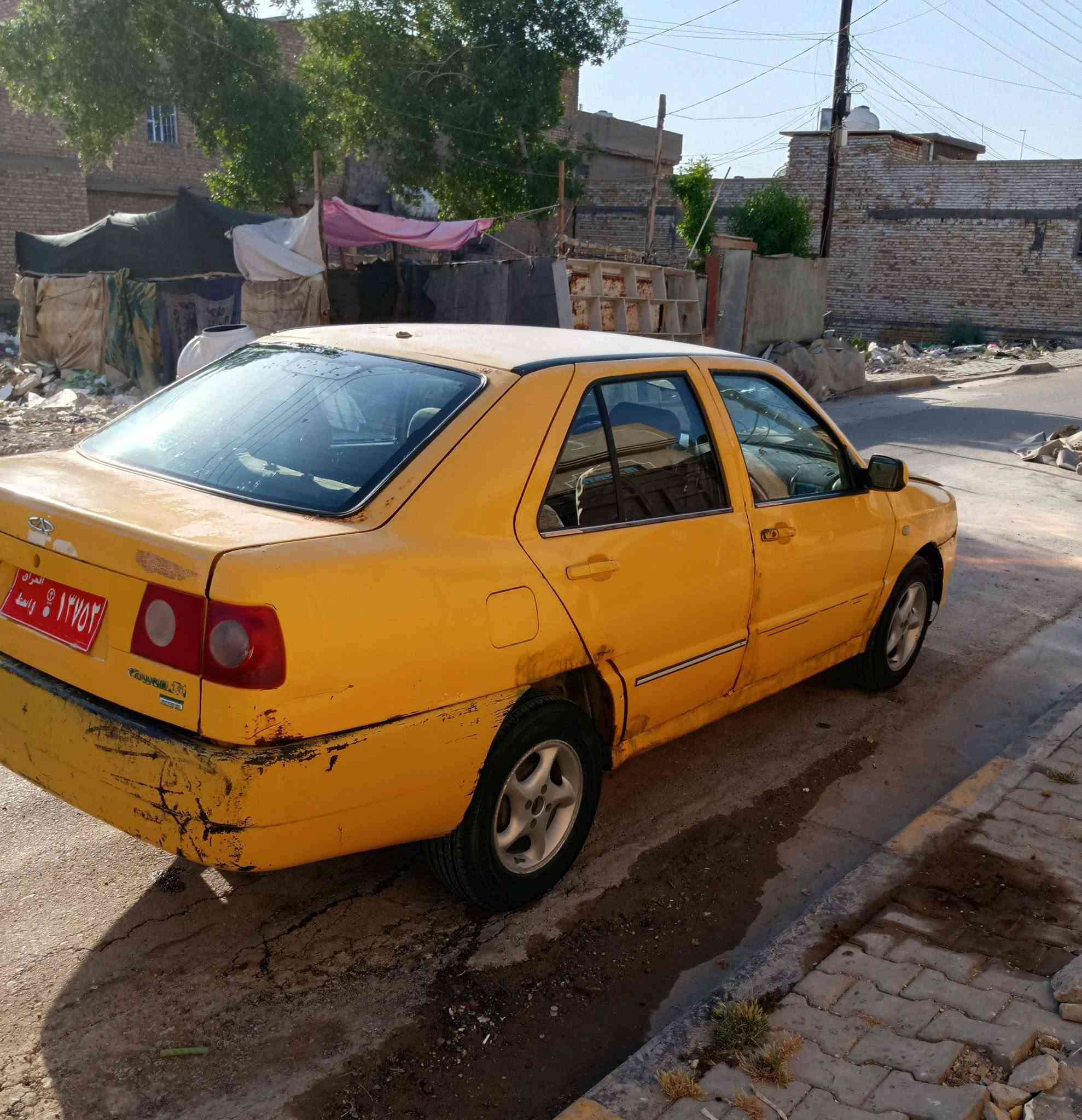 *🚕 للبيع تكسي شيري كوين 2011 - رقم واسط 🚕*

*الحالة: تشتغل وتمشي وتطلع للشغل*
- المحرك شغال 
- كير عادي شغال نمره 
- جام أمامي مكسور 
- دعامية أمامية تعبانة 
- لايتات صفر

*السيارة باسم صاحبها الأصلي وهو موجود*

*ملاحظة: السيارة تباع على وضعها الحالي*
*المشتري يتحمل الهيئة والغرامات إن وجدت*

*السعر: 15 ورقة وبيها مجال بسيط للشراي الصامل*
*مناسبة للشد أو الشغل الخفيف 
للتواصل ‏‪***********‬‏
المكان بغداد حسينية الراشدية

