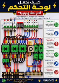 لوحة تحكم كهربائية • حماية المحركات • كونتاكتورات