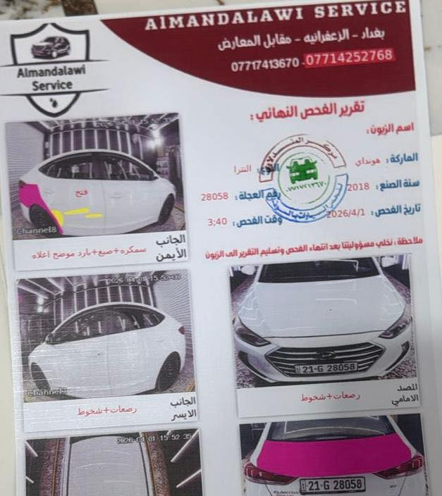 النترا ٢٠١٨ خليجي رقم سليمانيه السعر ١١٩ قفل مكاني بغداد ***********
السونار مرفق ويه الصور
