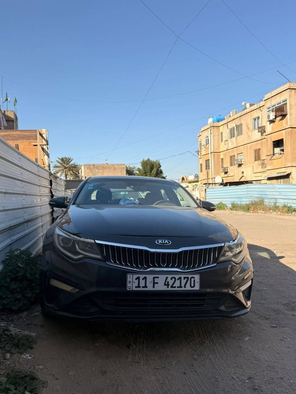 السلام عليكم 
كيا أوبتما 2019
مكينه 2400gdi
لايتات led 
شاشه كبيره 
رادار امامي 
رادار جانبي 
مانع انزلاق 
صدر جديد 
باتري جديد 
صور الحادث موجوده بل منشور 
السعر 132
مكان السياره بغداد السيديه 

0776 023 2032
