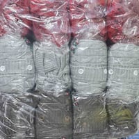 طقم ٤ قطع • صوف تريكو • مقاس ستندر