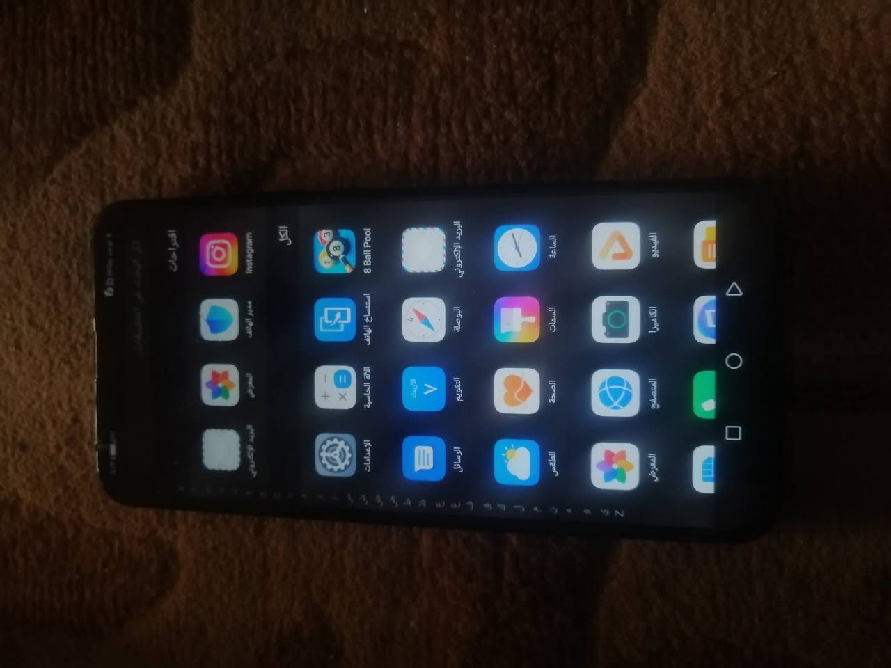 السلام عليكم جهاز واي 9 برايم للبيع جهاز نضيف حيل بس ضهر شويه تعبان كامرات طبع ذاكره 128 رام، 4 السعر 35 الف قفل قفل قفل شراي خابر ***********
