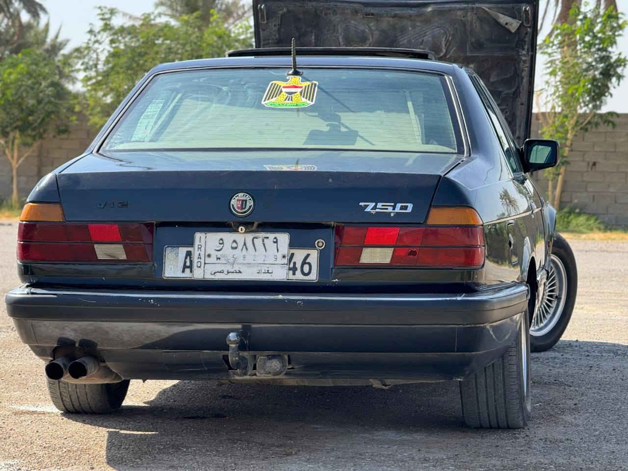 Bmw750اصل وفصل 12سلندر بلاديه وجاهزه من كلشي مكينه وكير وكسل شادهن جدد✈️وتخم
٧ تاير شاده جديد ورقم بغداد تحويل مباشر ب٧٥وبيه ]7 لشراي يتصل *********** مكانه بابل+بغداد
