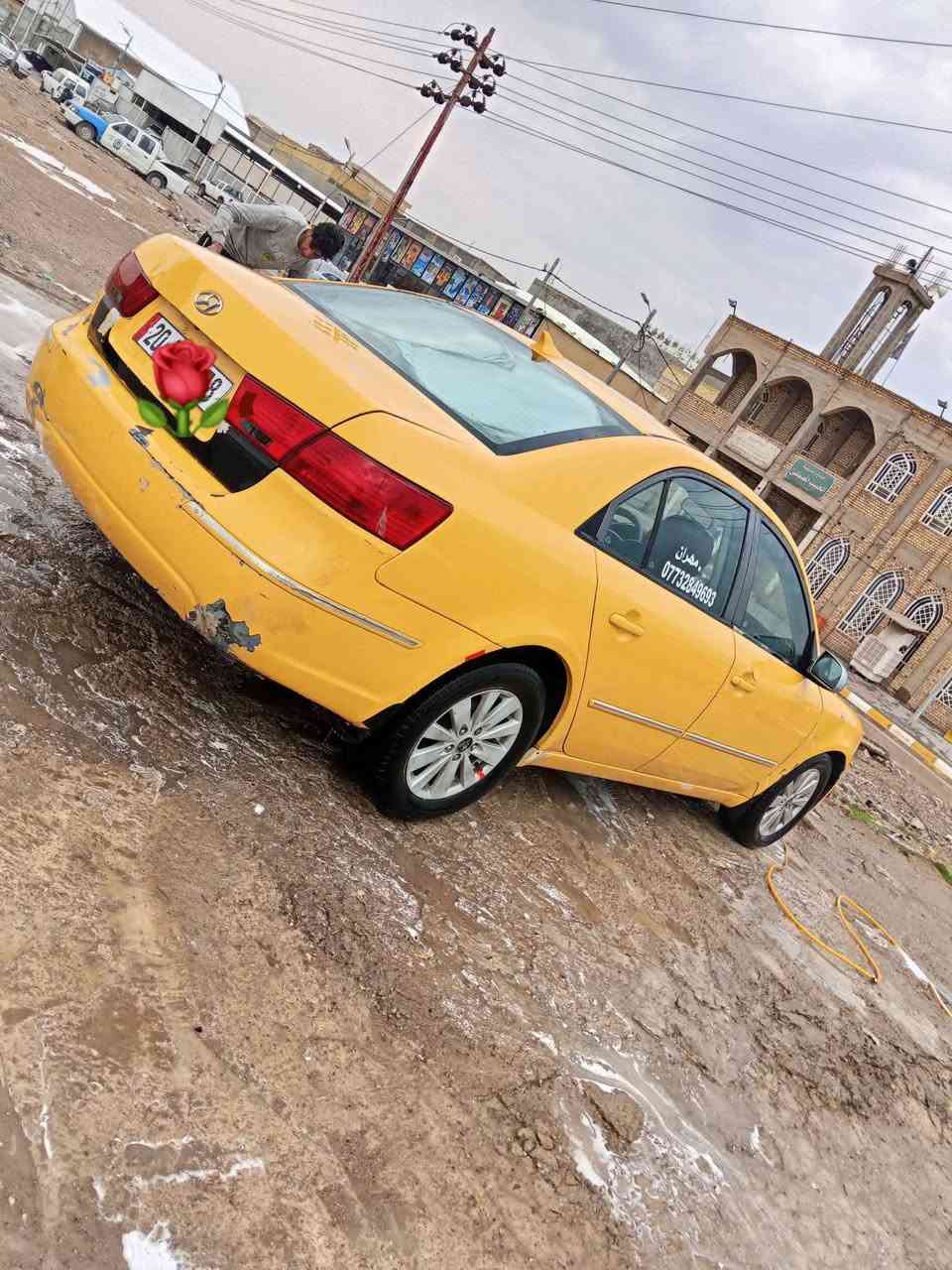 السعر 95 الاستفسار ***********3 هونداي سوناتا 9   شواصي الغود مكفولات كفاله عامه مكيته وكير مكفولات حداديه جديده تخم تاير تبريد ثلج السياره جديده وجاهزه   بسمنه مكان السياره واسط الكوت
