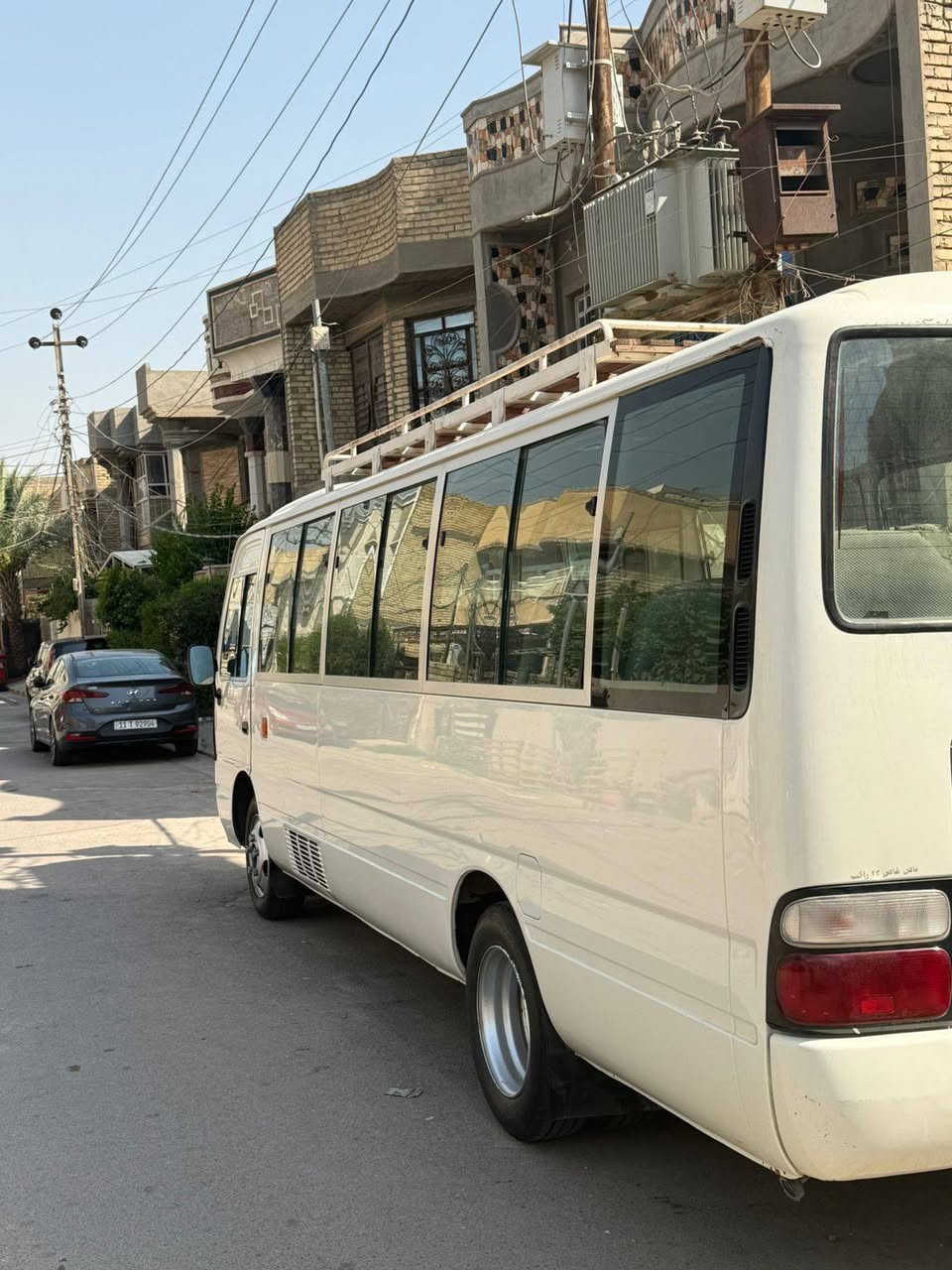 كوستر للبيع موديل 14 اصل بسمي تحويل او كالة
مكان بغداد حي الجهاد 
منضومة زنون
منضومة غاز
قلاب ستاركس
تخم تاير 
تبريد محور يم عدنان
اكسل بل باكيت بدلتة قبل شهر شرط اترايك للبصرة
كير بل باكيت
المحرك بي صوت بل تشغيل وتنقيص لتر بل تبديلة
بيها صبغ بل البجم امبخر
والذيل مال باتري بي صبغ
والذيل مال درج بي صبغ
والباقي كفالة
سيارة ناعمة وحداديه خير من الله
فاتح ٦ تايرات ادامة كاملة
بيها سيباية ودرع وممشة نقص بس الدرج
السعر (248) وبيها مجال بسيط
للستفسار
***********
***********
