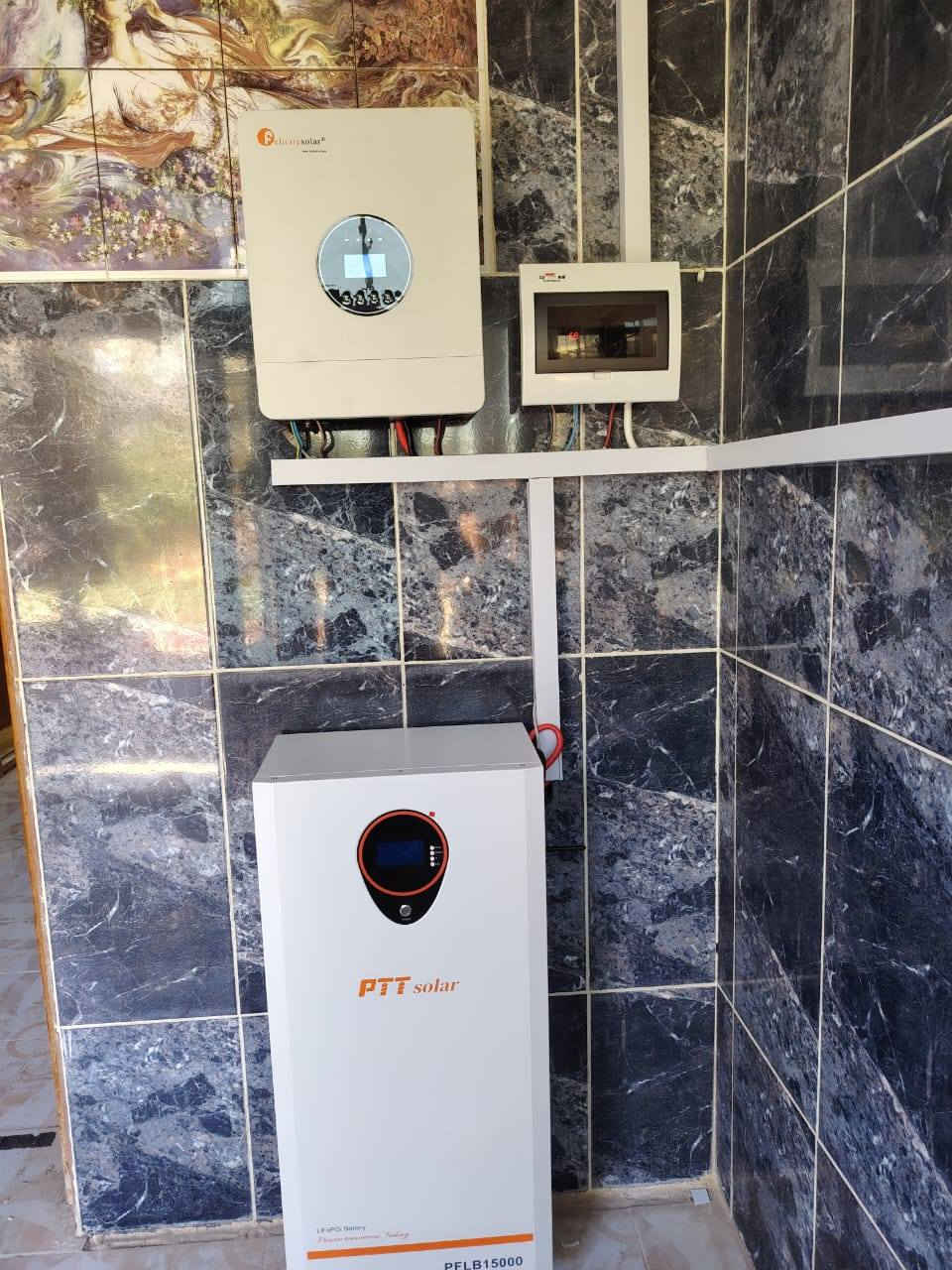 بفضل الله وبحمده قامت كوادر شركتنا (شركة المهندس للطاقة الشمسية) بنصب منظومة طاقة شمسية منزلية لأحد زبائن شركتنا
العرض الاقوى تحطيم الاسعار 🔥 🔥 🔥 🔥 🔥 🔥
العرض الاول 🔥 🔥 🔥
السعر : 3،750،000 نقدا
السعر : 4،750,000 قسط 
القسط الشهري 263 الف فقط
القدرة : 15 نهاري و 15 ليلي 
الألواح: 620 واط ضمان 15 سنة  عدد7
البطارية: ليثيوم حجم 15 كيلو واط ضمان 5 سنة
الانڤيرتر :  حجم 6 كيلو مع واي فاي مدمج ضمان 2 سنة 
العرض الثاني 🔥 🔥 🔥
السعر :  3,250,000 نقدا
السعر :4,250,000 قسط
القسط الشهري 236 الف فقط
القدرة : 10 نهاري و 10 ليلي 
الألواح: 610 واط ضمان 15 سنة  عدد 5
البطارية: ليثيوم حجم 10 كيلو ضمان خمس سنوات
الانڤيرتر :  حجم 6 كيلو مع واي فاي مدمج ظمان 2 سنة
العرض الثالث 🔥 🔥 🔥
السعر : 2،500،000 نقدا
السعر : 3,500,000 قسط 
القسط الشهري 194 الف فقط
القدرة : 10 نهاري و 7 ليلي 
الألواح: 620 واط ضمان 15  سنة عدد5
البطارية: ليثيوم حجم 7 كيلو ضمان خمس سنوات
الانڤيرتر : حجم  4 كيلو ضمان 2 سنة 
العرض الرابع 🔥 🔥 🔥
السعر : 2،150،000 نقدا
السعر : 3,150,000 قسط
القسط الشهري 175 الف فقط
القدرة : 8 نهاري و 5 ليلي 
الألواح: 620 واط ضمان 15 سنة  عدد 4
البطارية: ليثيوم حجم 5 كيلو ضمان خمس سنوات
الانڤيرتر : حجم 4.2 كيلو ضمان 2 سنة 

للحجز و الاستفسار
مدير شركة المهندس للطاقة الشمسية  
ربيع سامي الجبوري 
⁨ ***********
مهندس سعد 
***********
انور الفرحان 
مدير المبيعات 
***********
مهندس الصيانة 
عزيز الفرحان 
***********
 عمر الفرحان 
***********
