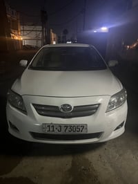 كورلا 2009 خليجي بيع أو مراوس 3 قطع صبغ البنيد اثر جراد وباب خلف صدر م...