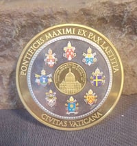 مسكوكة تذكارية • بابا الفاتيكان • قطر ٧سم