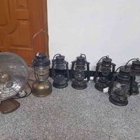 للبيع مجموعه شلع فوانيس يشتغل على نفط وكهرباء. مع لوكس و بلوجكتر سعر م...