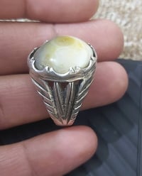 خاتم • حجر قديم • صياغة يدوية