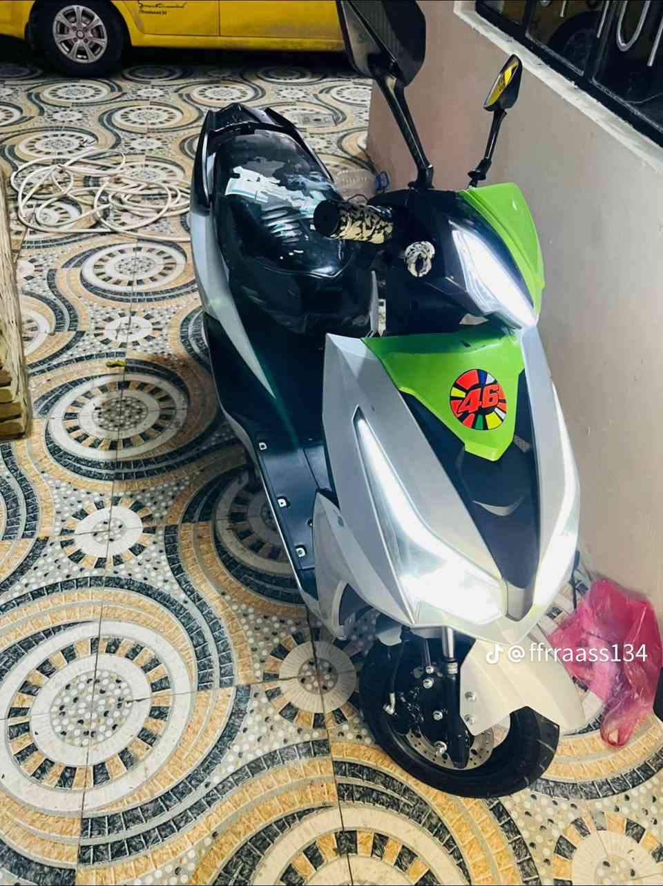 الله الرحمن الرحيم 🥰
اسم الماطور سكنس  🥰
موصفات معروفه  للبيع  
5بطاريات شرط 🥰
3نمر 😍
3/مثبت سرعه 🥰
4/السرعه 80
5/حقيقي 60
6/نضام بارك للتوقف 😍
7/ نضام بك رجوع لل خلف 😍
8/اشاير يمين ويسار+دبل اشاير 👉👈
9/ لايت عالي ناصي 😍
10/مدخل يو اس بي 😍
11/تايات جدد اعراض 😍
12/لون  رصاصي 
13/اصطابات دسك ورا وكدام 🥰
14/صندوق تحت الكشن 😍
15/ قاطع دوري ⚡
16/امرايات عدد2اصليات مال شركه✈️
17/شاحنه ثقيله الاصليه 🥰
18/ملف 1500  ✈️
19/ الماطور ربع ماطصرف عليه 🥰
20/السعر 375 مجال بسيط
21/مكاني موصل مزارع زيونه قرب المرور 
22/رقمي ***********
23/المو شراي لايدخل عل خاص 😍
24/الماطور بحاله جيده جدا 🏍️
25/تحياتي للجميع 🥰
