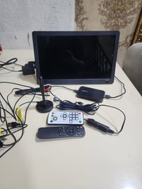 عندي تلفزيون سيارة شحن وكهرباء وجداحة 4K الشاشةمال سفرات مخيمات طريق خ...