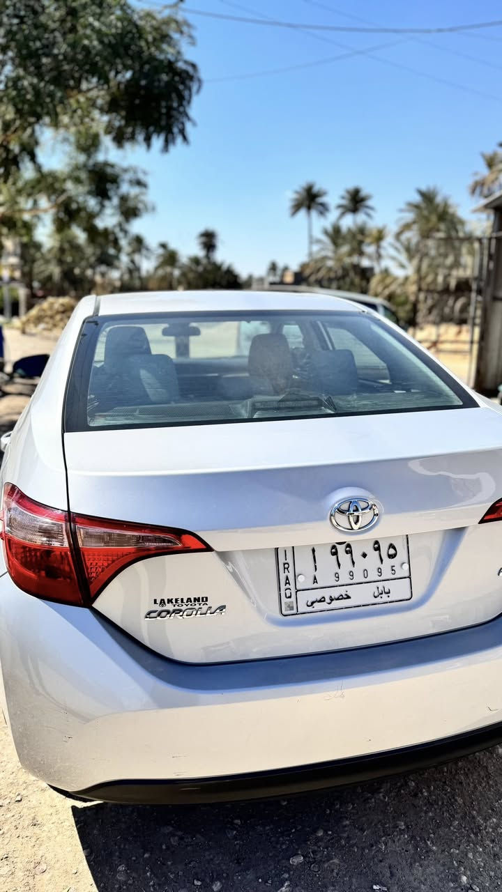 السلام عليكم للبيع كورلا موديل  19 وارد امريكي حادثها بنيد وجاملغ مبدل ومصبوغ للاستفسار الاتصال ‭0782 726 2298‬
