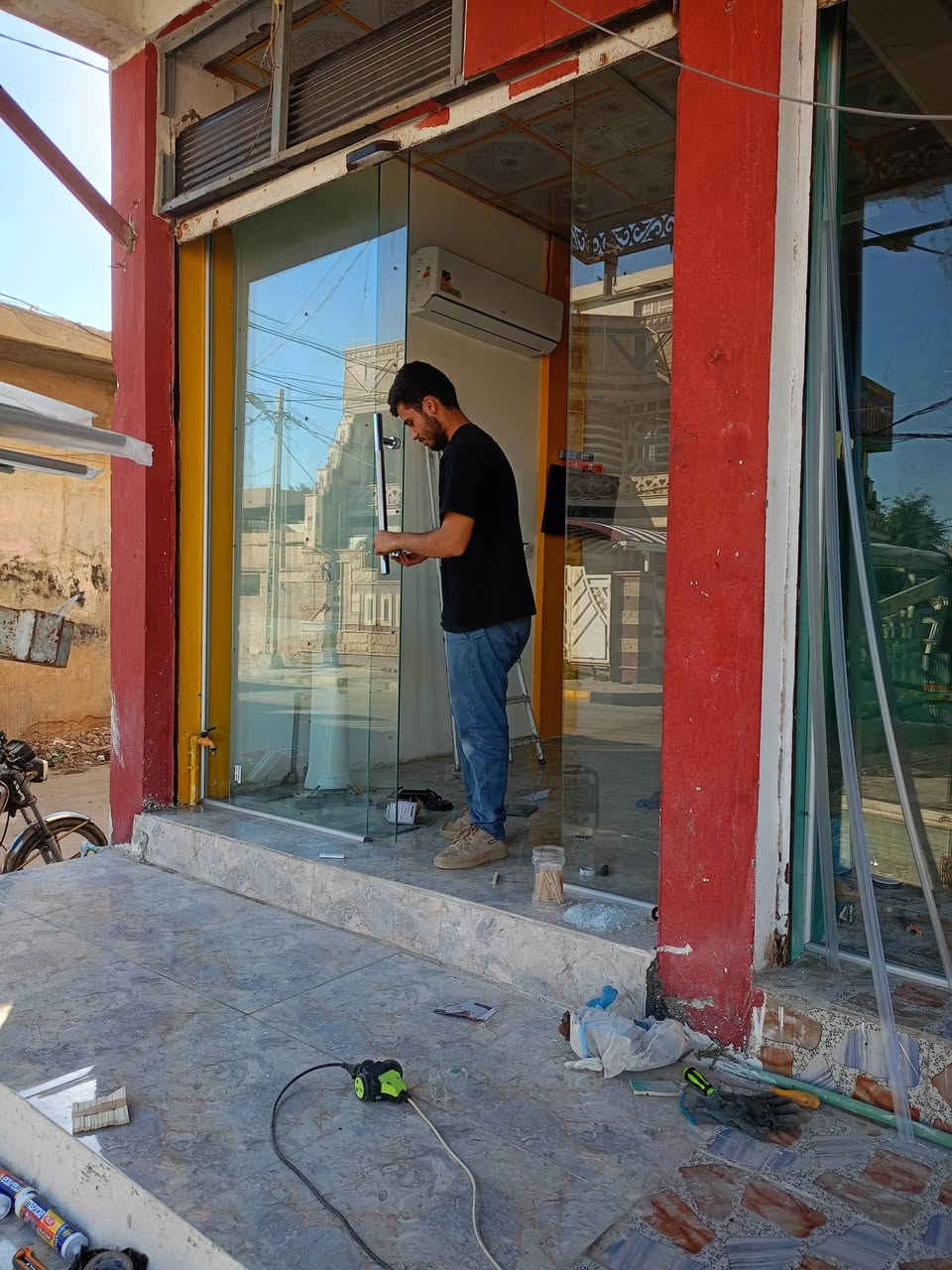 تم بحمد عملنه اليوم جام خانه 10ملم ابواب سلايت من الله التوفيق حيدر القريشي ***********.  ***********
