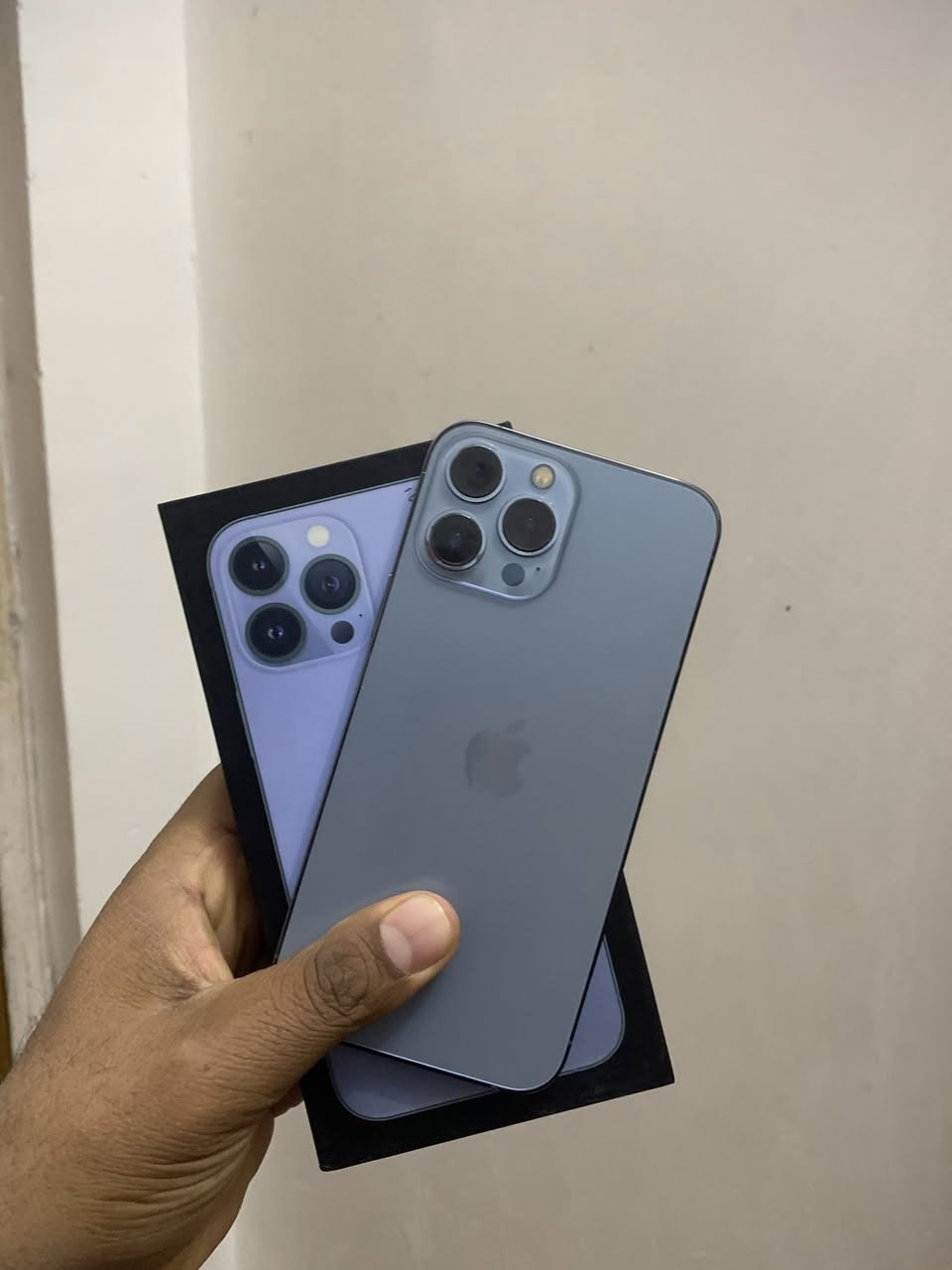 السلام عليكم
آيفونات 13برو ماكس
الأجهزة بيهن قطعه اصليه 
من ابل 
أسعار مناسبه 
كلهن 256 
أسم المحل الموبايل ستور 
الديوانية المهناوية مقابل مخبز ابو مريم 
***********
***********
