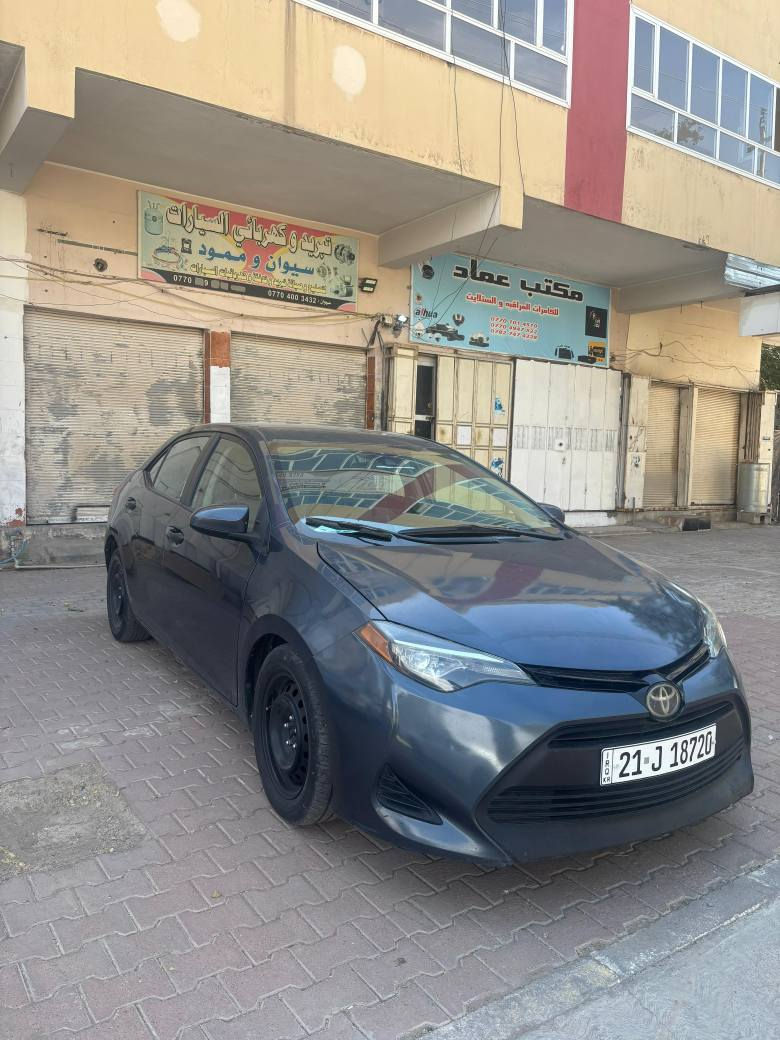سلام عليكم كورلا 2019  لون نفطي حادثها جاملغ  و بونيد بدون شاصي بيها بس البطانه وقطعه تبديل بلاد سياره رقم سنويه كله جديد كير ومحرك شرط تبريد شغال ماشيه 200 الف بدون نواقص سياره *********** سعره 127 كركوك, العراق

