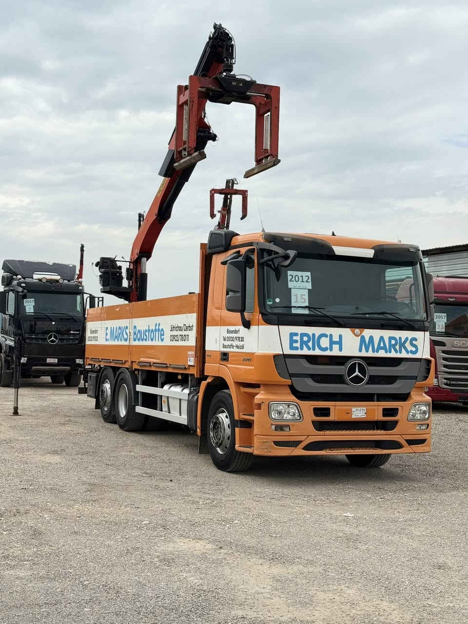 معرض مهدي اربيل
نوع : اكتروس كرين بلوك
موديل : 2012 معلاي 2018
حجم :2541
ألون : برتقالي  
مواصفات: مارسيدس اكتروس بيلادي كرين بالفينكر 21001. 2 سیلایت توب كماش بيلادي كاعي بودي حديد كدام سبرنك فحص هزه بي 
گير : توماتيك 12 نمر
 العنوان : اربيل  قوشتب تريق كركوك  معرض مهدي اربيل 
***********
***********
