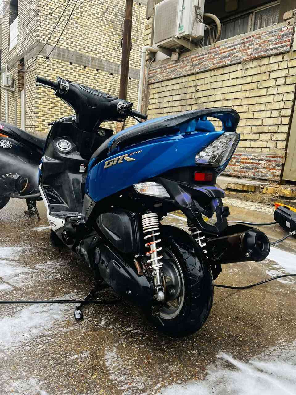 سلام عليكم 
دراجه جيتي ار نضيفه قبل 3اشهر نزلته رمبه كلشي بيهه بلادي مكينه ناعمه المكان بغداد الغزاليه رقمي ***********بي واتساب
