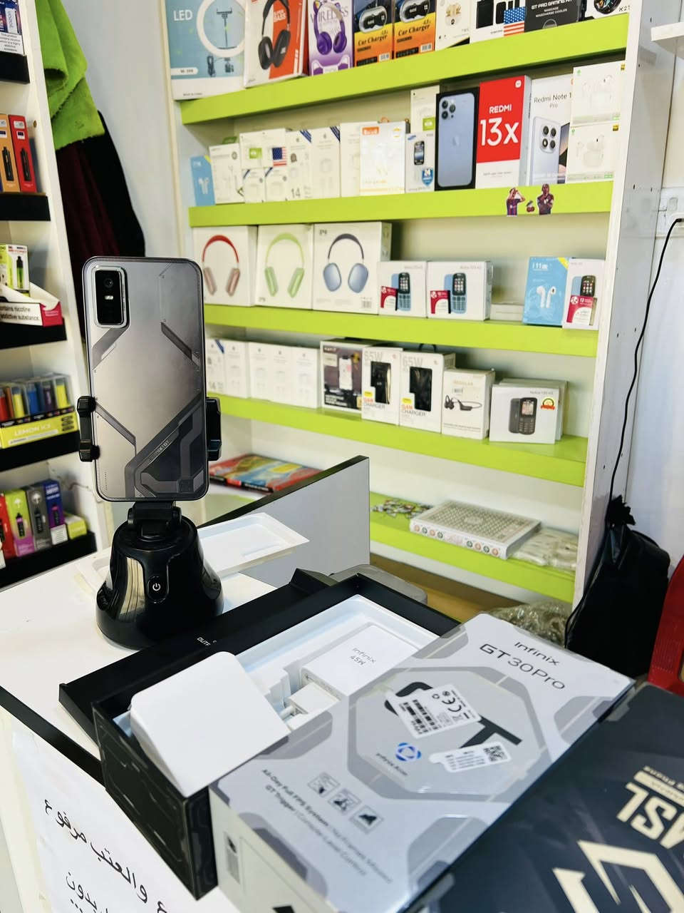 موبايل Infinix GT 30 Pro بحالة ممتازة جداً
رام12 + ذاكرة 256
مخصص للألعاب وأداء قوي🎮
بطارية قوية وشحن سريع 45W🔋🔋
الجهاز نظيف جداً مع الكرتون والشاحن الأصلي
السعر 340الف


**إذا كنت صاحب هذا الإعلان وتريد حذفه لأي سبب، رجاءا أرسل رسالة إلى الدعم الفني**