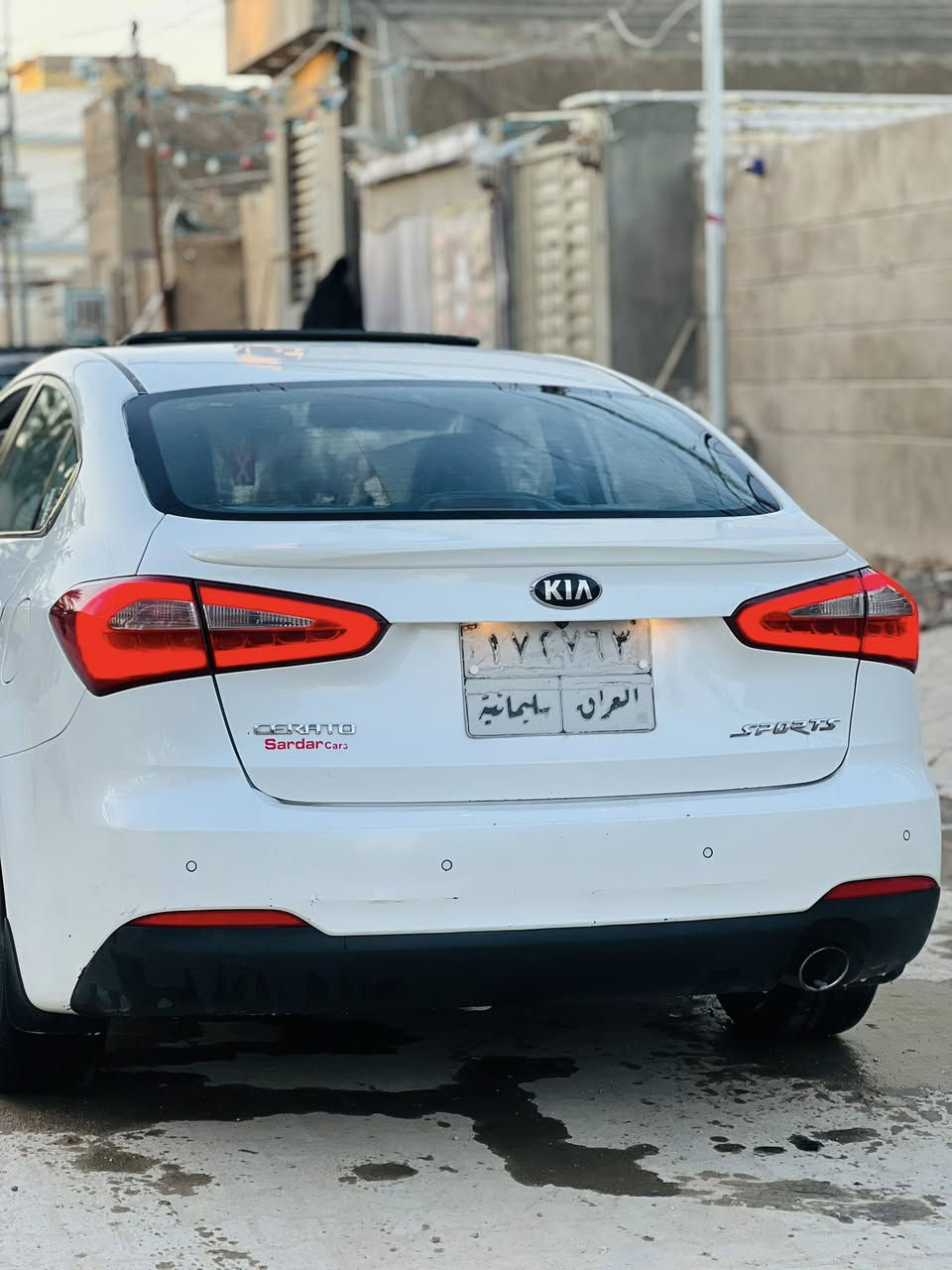 سيرتو مديل 2014خليجي مكفوله من الصبغ والتبديل فقط بارد شي قليل بل باب فول موصفات محرك 1600 بسم كردي وكاله او تحويل السعر 122  لاتصال ***********
