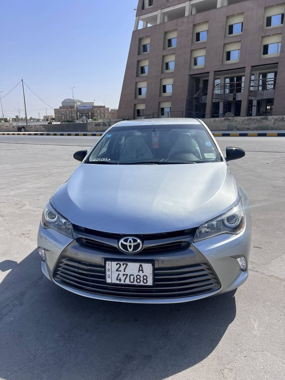 كامري 2015 SE رقم ذي قار باسمي
بدون حادث لغد شاصي كفاله بيه صبغ اربع قطع صبغ فقط 
كير مكينه حداديه كفاله 
داخل جلد شاشه وكامره خلفيه شفتات ستيرن تحكمات ستيرن كامله مثبت سعره 
تخم تاير جديد 
سعر 135 بيه مجال
مكان ذي قار الناصرية 
الرقم ***********
