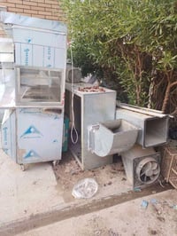 يتوفر دكتات سحب هواء سته متر للمطاعم✨ ستائر مكتبيه  عدد اثنين جديده..ك...