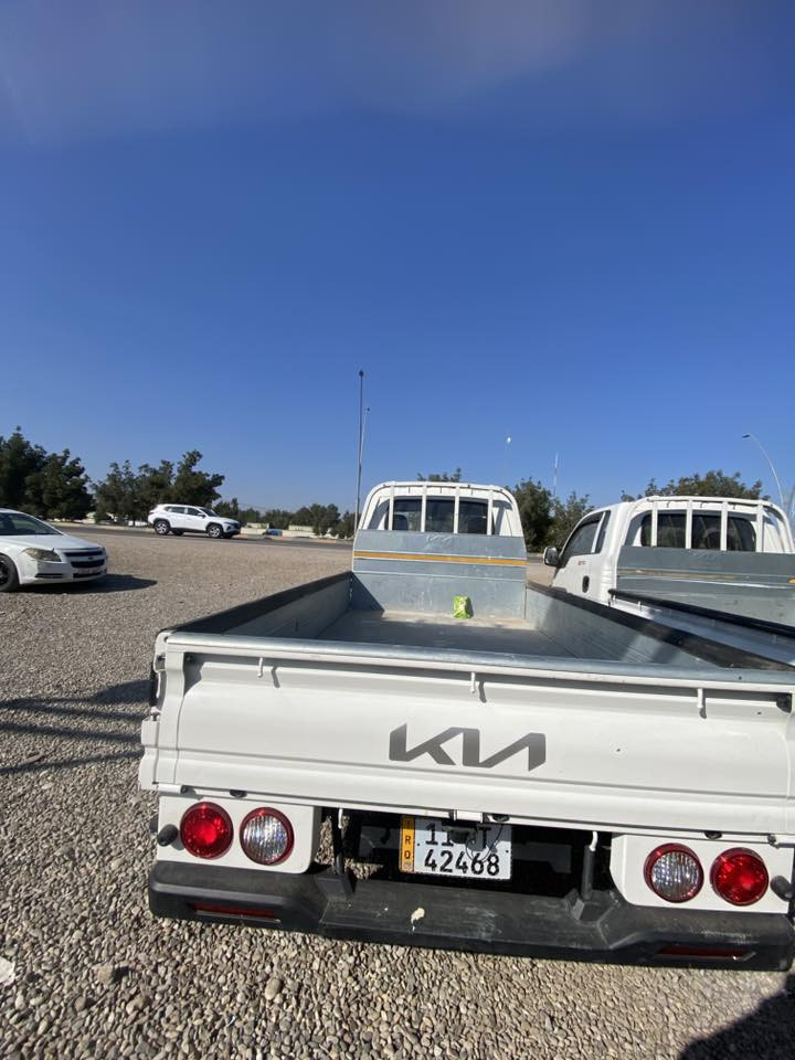 السلام عليكم
كيا حمل ٢٠٢٥ 
رقم بغداد تحويل ثاني يوم 
ماشية ١١ آلاف 
مكفولا كفالة عامة
محرك كير تبريد كلة مكفول 
السيارة فول سستم اصل سبايدر ودبات
العنوان ديالى جديدة الشط 
للستفسار ***********
السعر مناسب جدا
