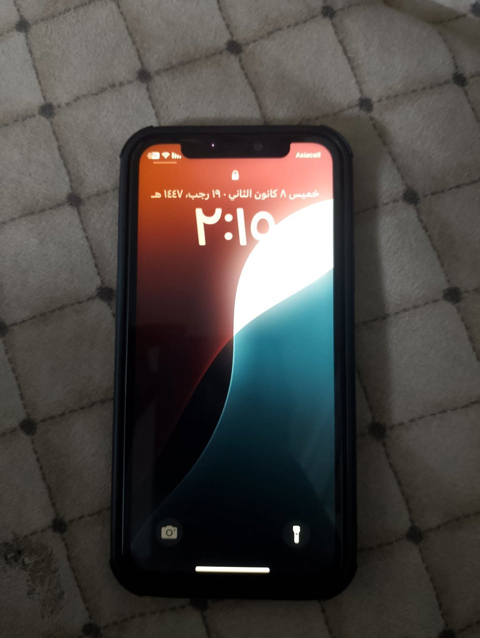 سلام عليكم ايفون 11برو  ذاكره 64 مبدل بطاريه وضهر مفطور سعر200بي مجال أو مراوس ***********
