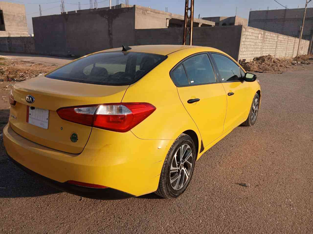 السلام عليكم كيا فورتي اصفر اللون (اجره) رقم بغداد بـ اسمي شرط التحويل حادثها بـ امريكا فقط جامرلغ امامي عكس السايق بدون لــاا دواخل ولا ارباك شرط … موديل 2015 مصفره هيئه وغرامات  كير مكينه صدر كهربائيات كلها شغاله ومكفوله .. تخم تاير جديد بطاريه جديده .. نص مواصفات مكاني ديالى بعقوبه ام الاعظام سعرها 115 وبيها مجال بسيط غير متواجد ع النت اتصل ع الرقم وادلل ‭0771 623 3550
