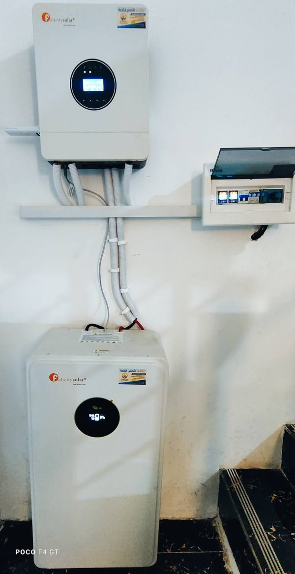 مكتب شمس القلعة لمنظومات الطاقة الشمسية /ديالى/هبهب
***********
اليوم 3-02-2026 في ناحية هبهب  

تم تنصيب منظومة طاقة شمسية الى الاخ  ( ابو ايهم )
انفيرتر ٦ك فليستي
بطارية ١٥ك فلسيتي
٨ الواح لونجي ٦١٥
بورد حماية متكامل
جهاز ats موتورايز
هيكل حديد مغلون

📲  *********** واتساب

#شمس_القلعة #الطاقة_الشمسية #الطاقة_المتجددة #ديالى #عروض_الطاقة #فليستي #منظومات_شمسية
#شمس_القلعة
#الطاقة_الشمسية
#منظومات_الطاقة
#توعية_كهربائية
#الصواعق
#ديالى
#الخالص
#هبهب
#سلامتك_أولاً
#شمس_القلعة
