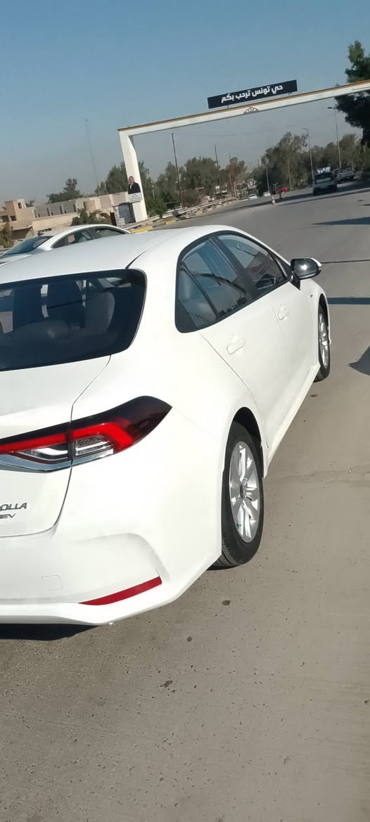 كورلا 2025  HEV  علامه سوده شكل خليجي 

المواصفات 
🛜مكينه 1800 هايبرد شحن ذاتي 
🛜سلايت 
🛜كراسي جلد اصلي 
🛜رادار + تحديد مسار طريق + قيادة ذاتيه 
🛜قرائة علامات الطريق المرورية
🛜بصمة تشغيل + دخول ذكي  يدة الباب
🛜هاندر بريك بصمة + اوتو هولد 
🛜 بطاين بوب حياكه  مطرز 
🛜كيجات ديجتل 
🛜شاشه مسجل +تبريد بيانو + كامره خلفيه دوارة + كار بلي 
🛜تبريد قطعتين 
🛜لايت زينون عالي ناصي + بروجكتر لد زينون 
🛜 حساس اطار + حساس مطر + حساس لايت داينمك  
🛜ايفو مود + مود درايف + مانع انزلاق 
🛜 تحكم  الستيرن كامل مع كروس سرعه
🛜ايرباك عدد 10
🛜ويل كب  حجم 
تغليف الارضية جلد
عنواني بغداد حي تونس افاق عربية 
تلفوني ***********
السعر 151 وبيها مجال بسيط بغداد, العراق
