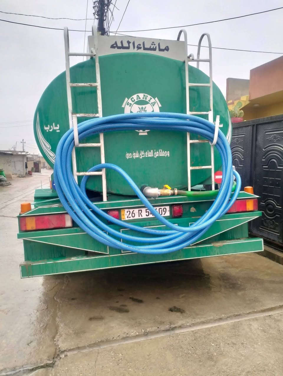 للبيع — حوضية ماء (تنكر) إسكانية فطيمة
🚛 المواصفات:
سعة الحوض: 12000 لتر
الرقم: إنكليزي
السنوية: 2030
الكير: عادي
المكينة: بشرط
 السعر: 170 وبي مجال.
📞 للاستفسار والتواصل:
واتساب / كورك: ***********
زين العراق (اتصال): ***********
