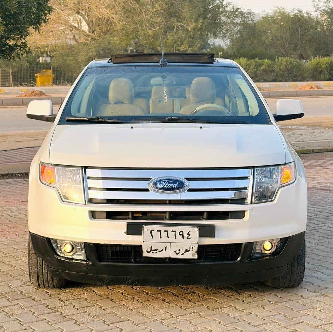 (( السلام عليكم))
من رخصة الادمن   
السعر ( 103 )$ ورقه
فورد ايدج  موديل 2010 
سياره خليجيه فول الفول مواصفات
للاتصال ***********
سيارة بيه شويه من جاملخ خلفي فقط 
صوره سونار مرفق ويا الصور سياره
فول الفول SEL 
محرك 6 سلندر  
حجم محرك 3500
سياره وضع شريكه 
كامره
اسلايت 
كشنات كهرباء    
 تحكم استيرن 
حساس خلفي 
مانع انزلاق 
 تبريد ثلج منضومه تبريد كله جديد 
تدفئة شغال
كير محرك جديد 
تخم تايرات جديد
صدر امامي خلفي جديد
‏كهربائيات—كله شغال -شرط سياره جاهزه
سياره مابي نواقص بدون مصرف جاهز 
رقم أربيل 
شرط تحويل او غرامه 
عنوان ديالي خانقين
