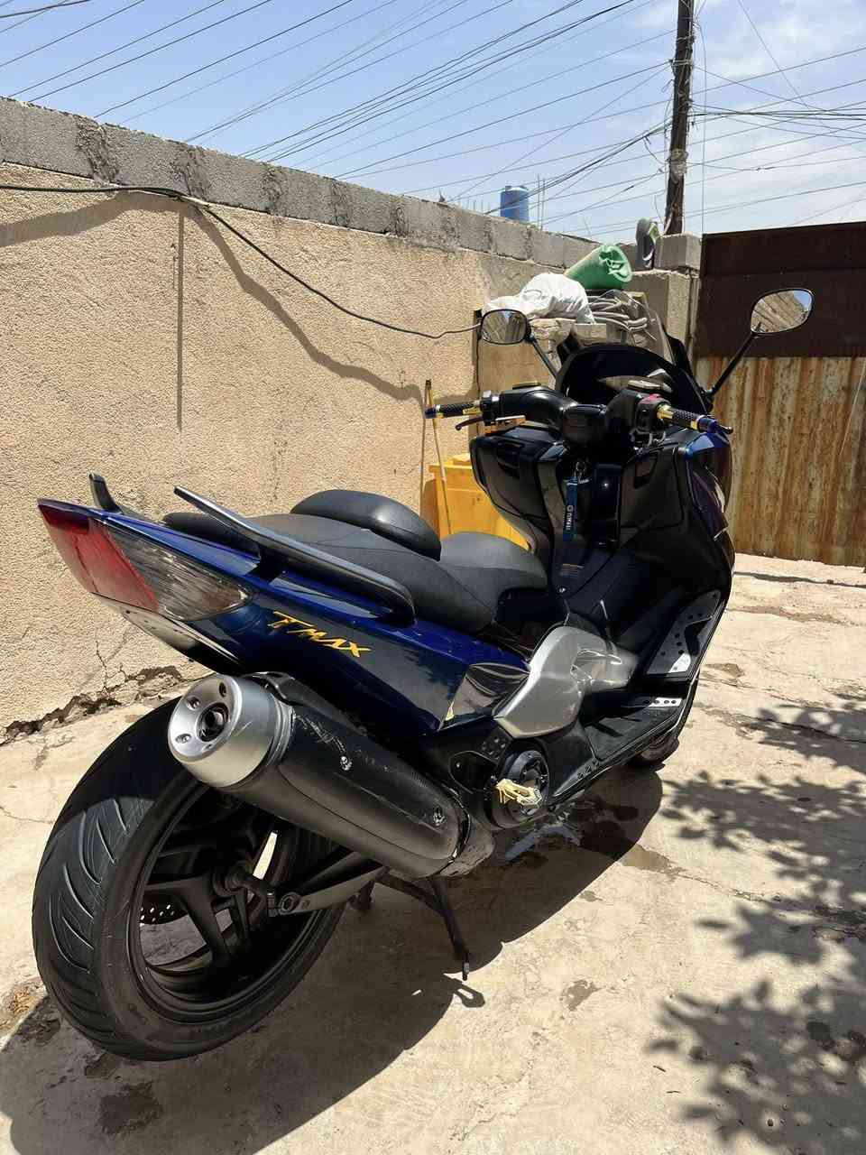 Tmax 500 2011
مكفوله الدراجه اانضافه 100/100
ممشاه 39kmالف تخم تاير جواه 
منضومه زنون مكفوله من كل نقص 
عنواني بغداد رقم الهاتف وتساب 
***********
