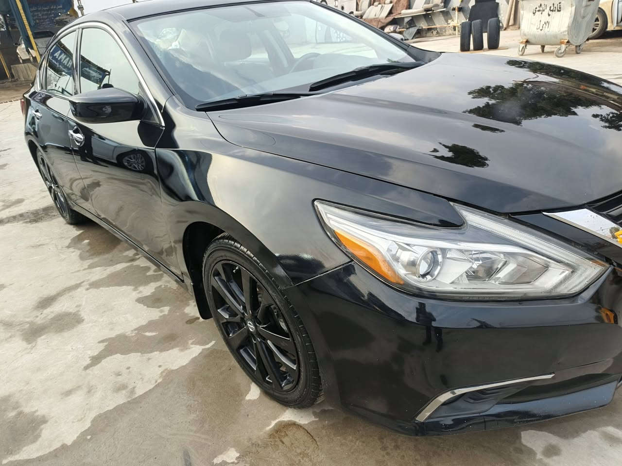 للبيع التيما أسود 2017بي قطعتين وسوني موجود وسياره صاحب شرعي موجود شرط تحويل عنوان كركوك واتساب ***********
