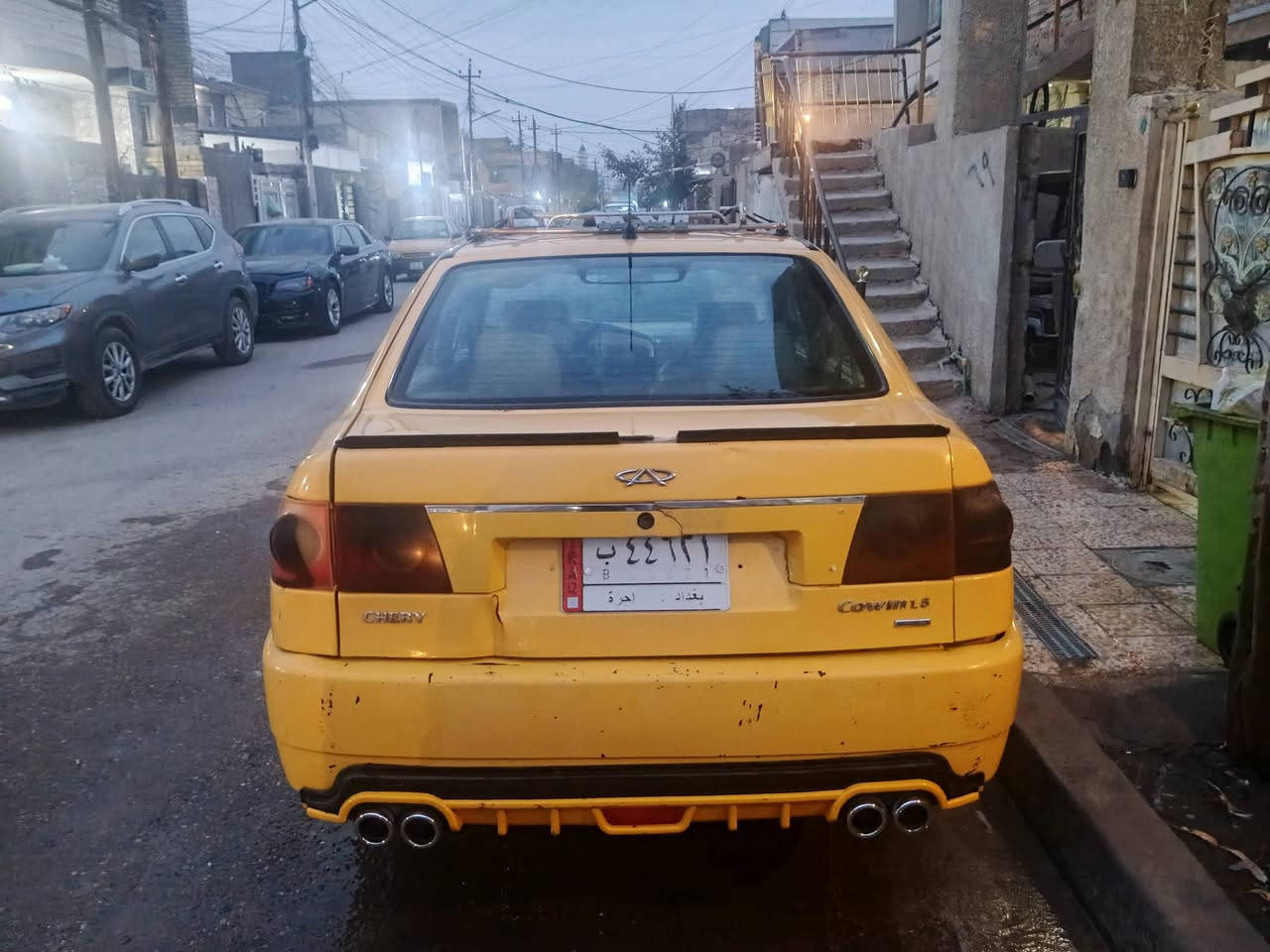 شيري كوين موديل 2011 كير مكينه بلاد مكينه بيه خط تبخير سيارة بسمي. سياره خير من الله علما السياره ماشتغل  تكسي بيه سيارة مال بيت  سنويه ساقطه بل 2025  مكاني بغداد زعفرانيه سعر 28 وبيه مجال شراي اتصل وبيك خير وتدلل ***********
