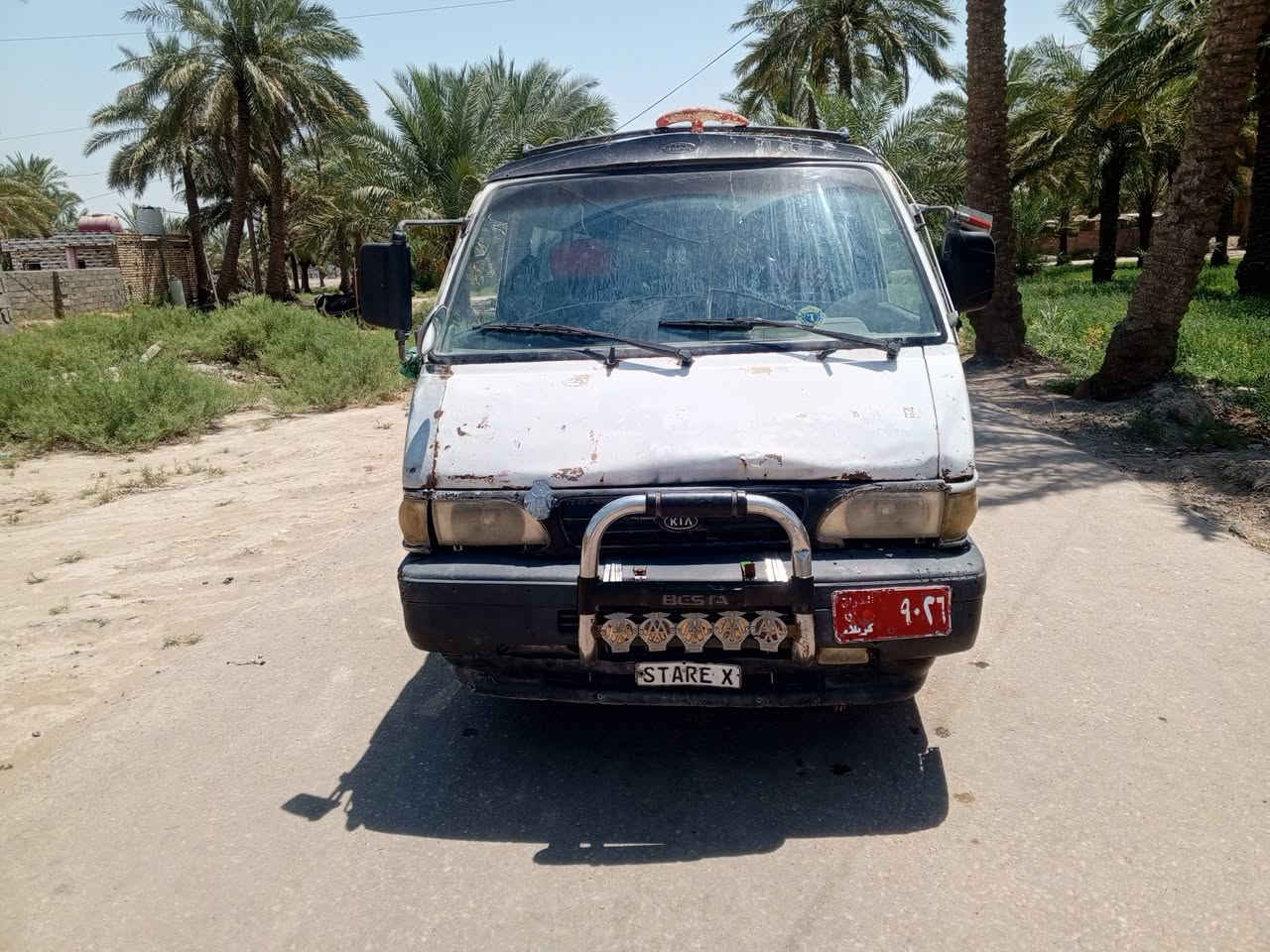 سلام عليكم كيا بسته للبيع موديل 95 كير ومكينه جديده تايرات جدد رقم ***********
