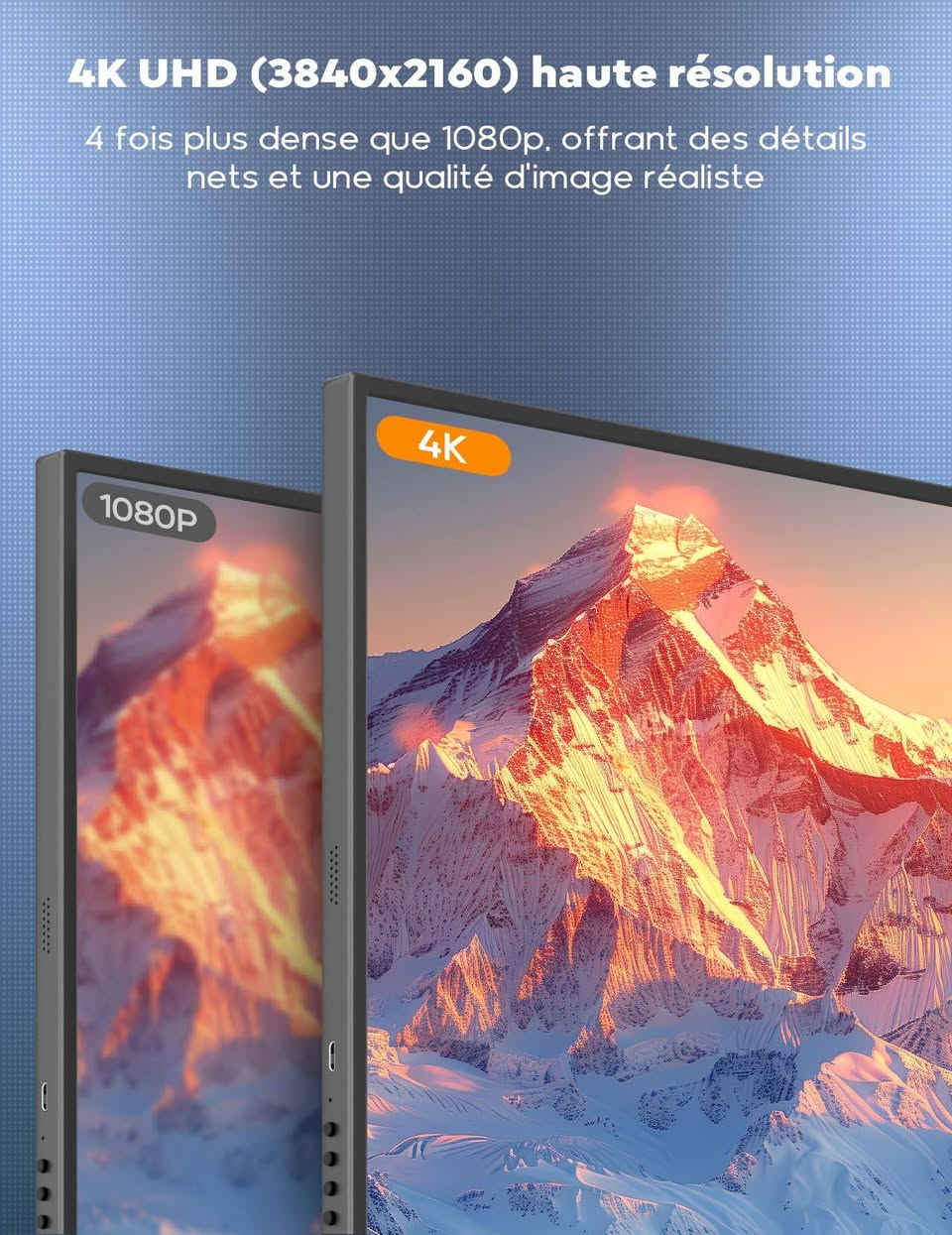 شاشة حجم 17.2 inch
4k HDR10 و 60HZ شاشة محمولة


**إذا كنت صاحب هذا الإعلان وتريد حذفه لأي سبب، رجاءا أرسل رسالة إلى الدعم الفني**