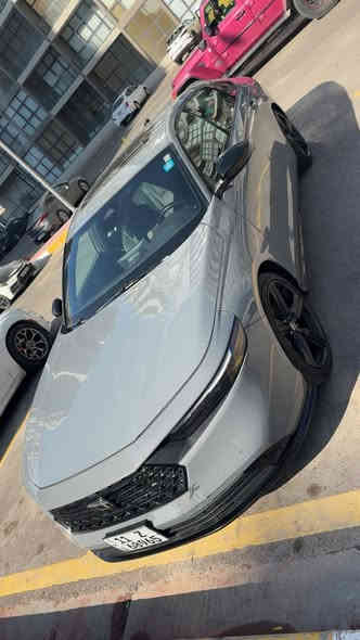 السلام عليكم
للبيع 
اكورد sport_L
سنه الصنع 2024
الضرر شبر بارد بلجاملغ الايمن الباقي مكفول بدون صبغ بدون تبديل
اللون سمنتي
كشنات جلد 
فتحه سقف
رادار امامي جانبي خلفي
بعد موصفات هواي
السياره جديده مكفوله من الصبغ والتبديل فقط بارد 
السعر 212بيها مجال قليل
العنوان بغداد حي الجهاد 
***********
