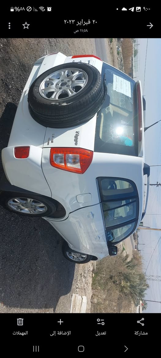 السلام عليكم شيري تيكو ٢٠١٣ مكفولة من الضربة والخياسات جدا نظيفة ماشية ٨٤ للاتصال على الرقم ***********
