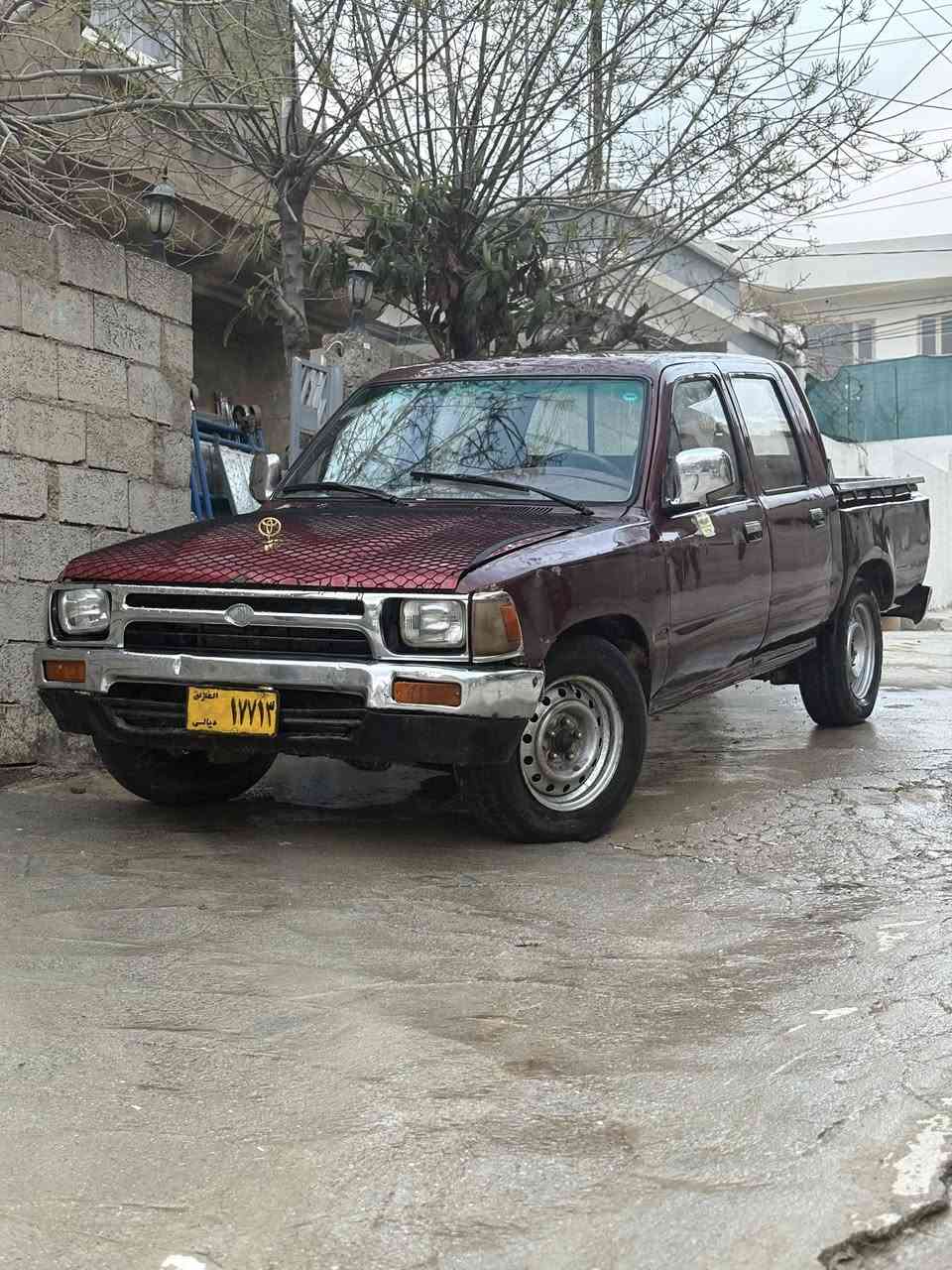 توێتا پیکاب مۆدێل ١٩٩٠
ئاڕم پلاستیکی هەولێر 
مەکینە 3Y شەش گێڕ 
بە شەرتی مووس و بڕاوە  
نرخی ٢٩ گاڵاو معامەلە  
0773 699 2718
