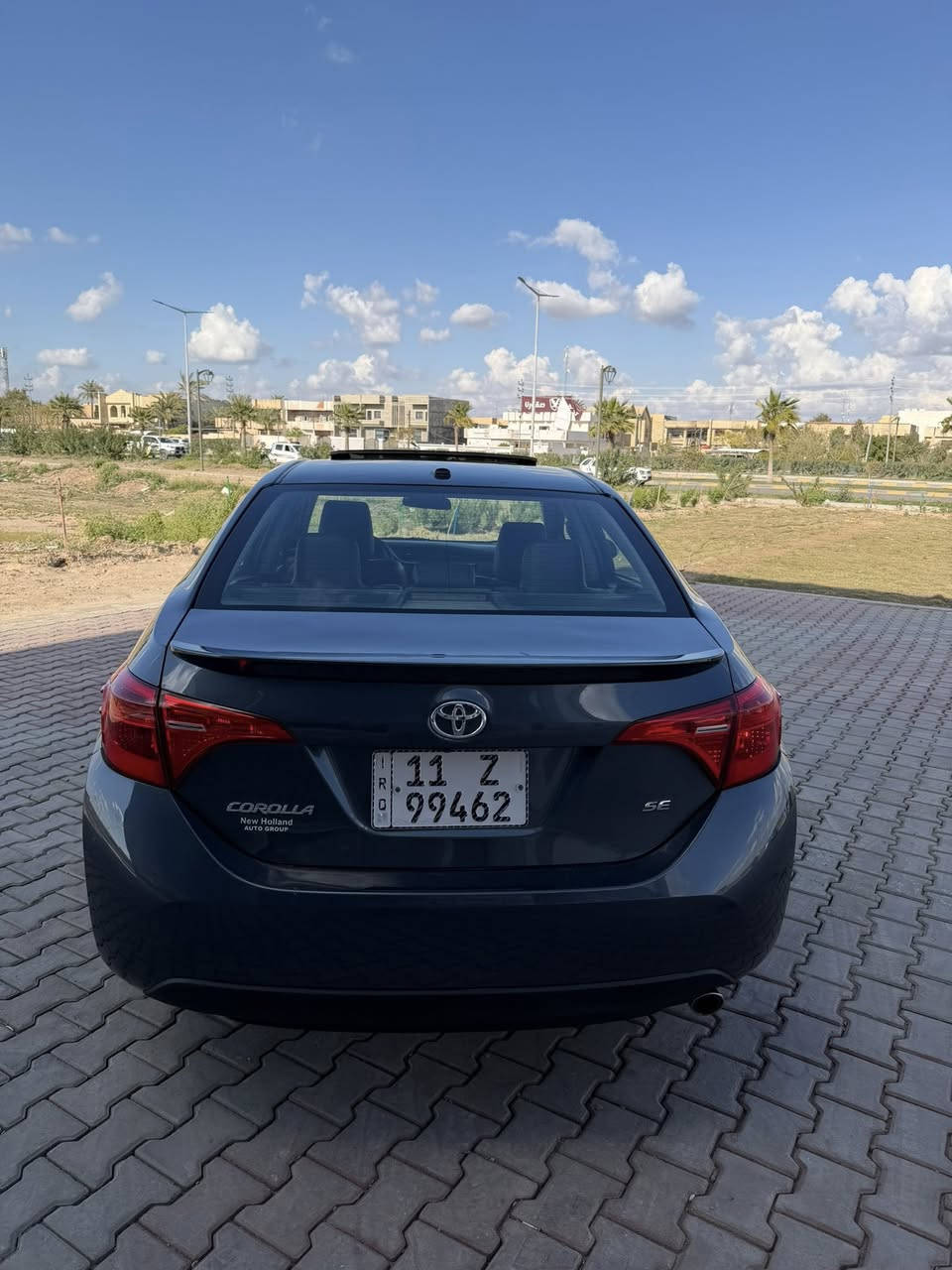 السلام عليكم
كورلا 2019 فول بصمه وفتحه 
رادار 
ويل كروم 
شاشه كبيره 
فول تحكم 
سلايت 
بصمه 
اشاره بلمرايه 
سبورت 
السياره جاهزه من جميع النواحي 
مكفوله من الصبغ بيها بارد مكانين فقط 
ماشيه 63 الف حقيقي 
رقم بغداد بأسمي 
السعر مناسب جدآ 143$ فقط
للاتصال ***********
تكريت / القادسيه
