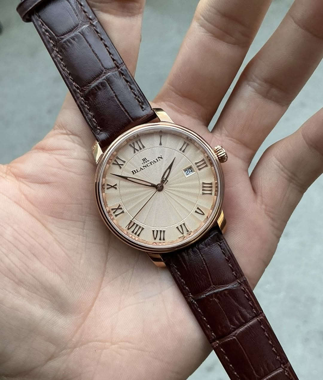 السلام عليكم ساعة BLANCPAIN رجالي
مكينة سويسري روندا
قطر 41
نظافة تامة
ارقام رومانية مميزة
نافذة للتاريخ
بك معلم
85 الف


**إذا كنت صاحب هذا الإعلان وتريد حذفه لأي سبب، رجاءا أرسل رسالة إلى الدعم الفني**