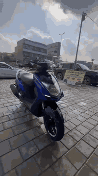 سكنس شمعة خمسينية موديل 18 ماشية ٤٢ الف  الدراجة بحالة الوكالة جديدة و...