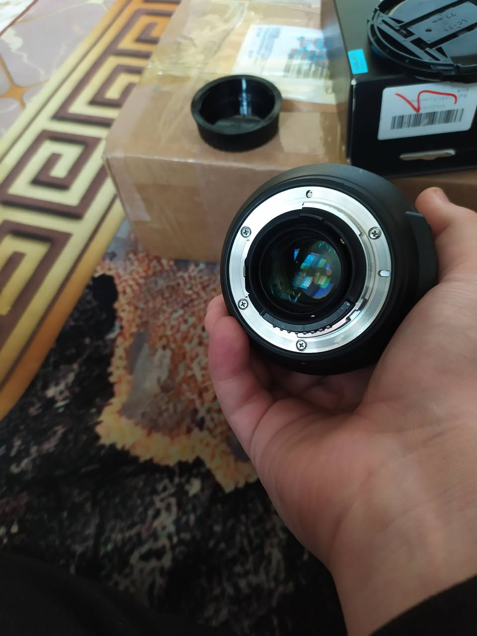 عدسة  Nikon AF-S NIKKOR 24-120mm f/4G نظافه 95%  السعر 420


**إذا كنت صاحب هذا الإعلان وتريد حذفه لأي سبب، رجاءا أرسل رسالة إلى الدعم الفني**